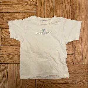 “High Maintenance” embroidered t-shirt - 4T